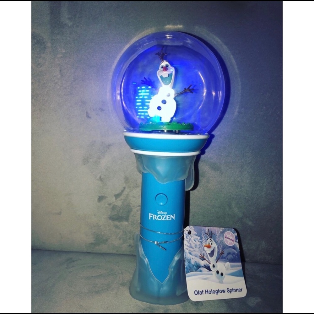 Olaf frozen2 DisneyPark exclusive hologlow spinner